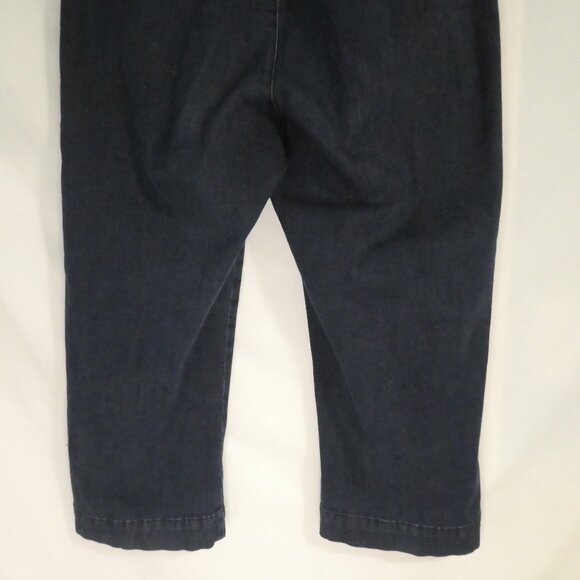 LEE - Style Wrap | size 14 medium | Blue Denim - Jean Capri Pants - Picture 14 of 16